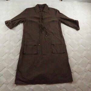 Lafayette 148 New York Brown Dress